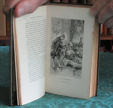 Oeuvres de Alfred de Musset - Nouvelles - Contes et Nouvelles - 2 volumes.. MUSSET Alfred de