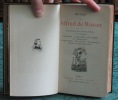 Oeuvres de Alfred de Musset - Mélanges de littérature et de critique - 1 volume.. MUSSET Alfred de