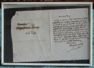 Lettre Autographe Signée de Théophile Gautier.. GAUTIER Théophile