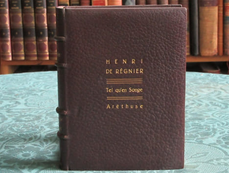 Tel qu'en songe - Aréthuse - 2 titres en E.O. en 1 volume - (2 LAS) - Éditions originales.. REGNIER Henri de