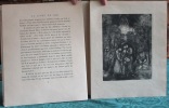Le Livre de Job. Exemplaire exceptionnel et unique présenté à l'exposition de 1963 à la B. N., consacrée à l'oeuvre gravée de Goerg.. DHORME P.