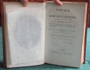 Voyage en Arménie et en Perse, fait dans les années 1805 et 1806 - Edition originale.. JAUBERT Amédée