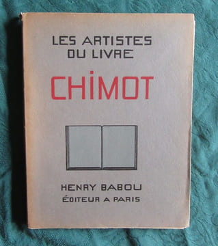 Les artistes du livre - Chimot.. RAT Maurice