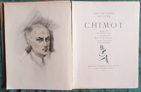 Les artistes du livre - Chimot.. RAT Maurice