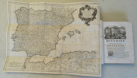 Histoire générale d'Espagne. 10 volumes - Edition originale.. DE FERRERAS Jean