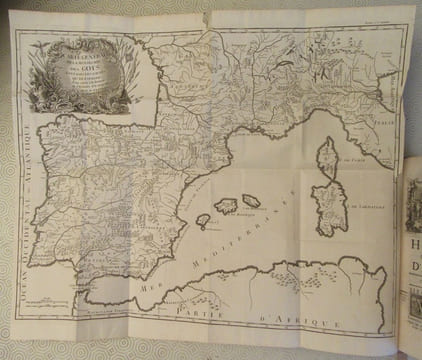 Histoire générale d'Espagne. 10 volumes - Edition originale.. DE FERRERAS Jean