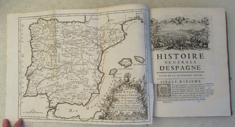 Histoire générale d'Espagne. 10 volumes - Edition originale.. DE FERRERAS Jean