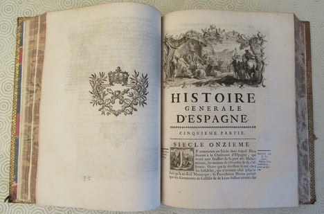 Histoire générale d'Espagne. 10 volumes - Edition originale.. DE FERRERAS Jean