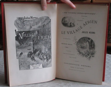 Le Village Aérien. Les Histoires de Jean-Marie Cabidoulin. (Globe doré). VERNE Jules