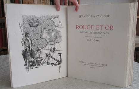 Rouge et Or. Nouvelles espagnoles - Edition originale.