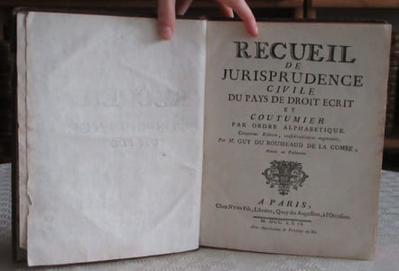 Recueil de Jurisprudence civile, du Pays de Droit écrit et coutumier.