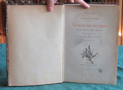 Tartarin sur les Alpes.. DAUDET Alphonse