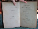 L'Education sentimentale - Histoire d'un jeune homme. 2 volumes - Edition originale.. FLAUBERT Gustave