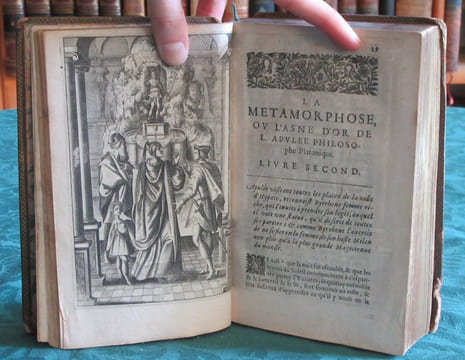 Les métamorphoses ou l'Asne d'or de l'Apulée philosophe platonicien.. APULEE