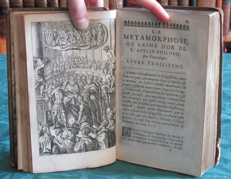 Les métamorphoses ou l'Asne d'or de l'Apulée philosophe platonicien.. APULEE