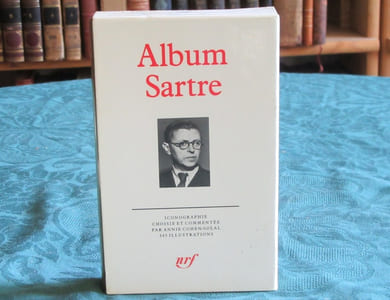 Pléiade. Album Jean-Paul Sartre - Édition originale.