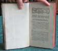 Mémoires et Consultations pour Pierre-Augustin Caron de Beaumarchais. 3 volumes.. BEAUMARCHAIS Pierre Auguste Caron de