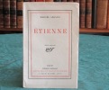 Etienne - Roman - Édition originale.. ARLAND Marcel