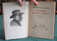 Élégies romaines - Edition originale.
