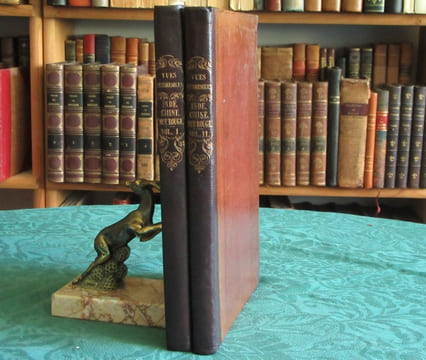 Vues pittoresques de l'Inde, de la Chine, et des bords de la Mer rouge. 2 volumes.. ROBERTS Emma
