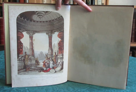 Vues pittoresques de l'Inde, de la Chine, et des bords de la Mer rouge. 2 volumes.. ROBERTS Emma