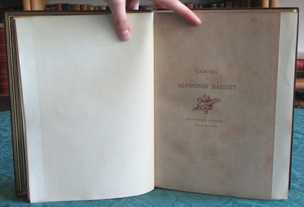 Contes choisis d'Alphonse Daudet.