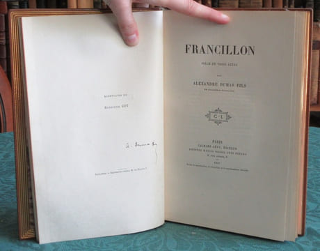 Francillon - Pièce en trois actes - Édition originale.. DUMAS Alexandre fils