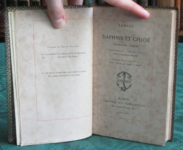 Daphnis et Chloé.