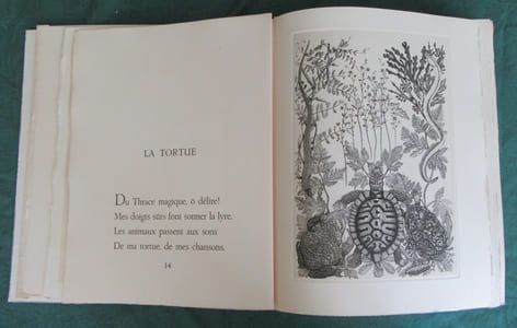 Le Bestiaire ou Cortège d'Orphée.
