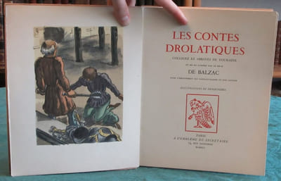 Les Contes Drolatiques. 3 volumes.