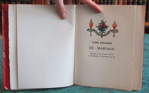 Code civil - livre premier des personnes.