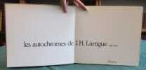 Les autochromes de J.H. Lartigue 1912-1927. HERSCHER