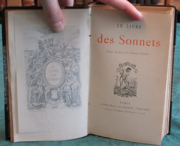 Le livre des Sonnets - seize dizains de sonnets choisis.