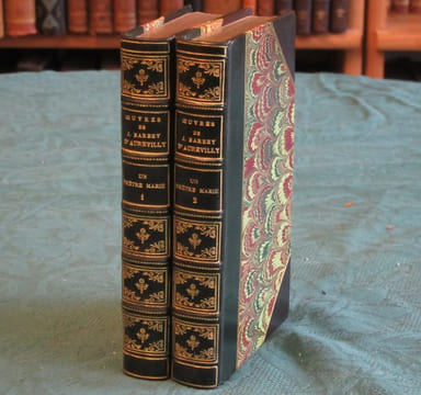 Oeuvres de J. Barbey d'Aurévilly - Un prêtre marié - 2 volumes.. BARBEY D'AUREVILLY Jules