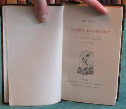 Oeuvres de J. Barbey d'Aurévilly - Un prêtre marié - 2 volumes.. BARBEY D'AUREVILLY Jules