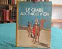 Tintin. Le Crabe aux Pinces d'Or. (Dos jaune A23) Édition originale.. HERGE