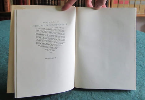 L'Éducation Sentimentale. 2 volumes.. FLAUBERT Gustave