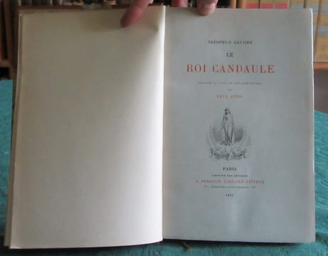 Le Roi Candaule.. GAUTIER Théophile