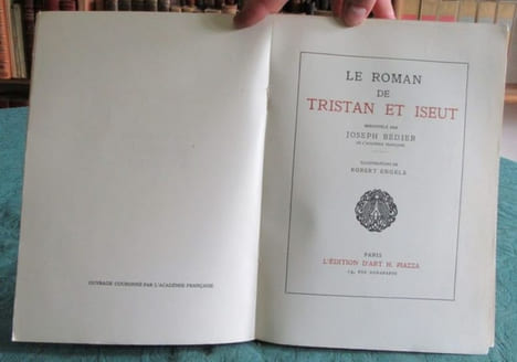 Le Roman de Tristan et Iseut.. BEDIER Joseph