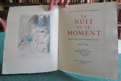 La nuit et le moment illustré par Icart.
