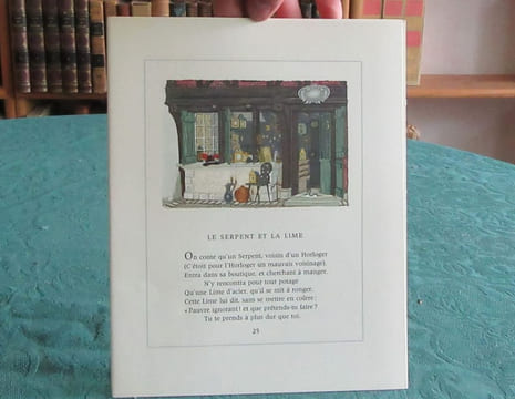 Fables de Jean de La Fontaine. 3 volumes illustré par Lemarié.. LA FONTAINE Jean de