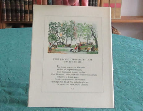 Fables de Jean de La Fontaine. 3 volumes illustré par Lemarié.. LA FONTAINE Jean de