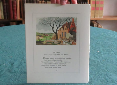 Fables de Jean de La Fontaine. 3 volumes illustré par Lemarié.. LA FONTAINE Jean de