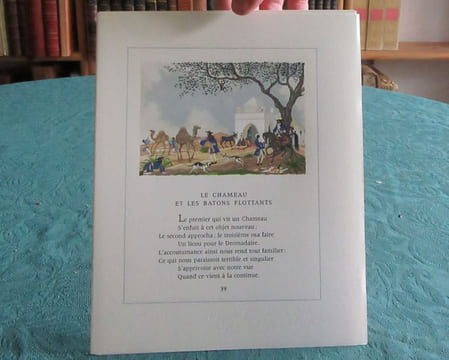 Fables de Jean de La Fontaine. 3 volumes illustré par Lemarié.. LA FONTAINE Jean de