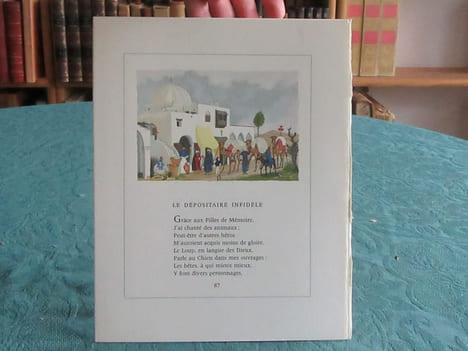 Fables de Jean de La Fontaine. 3 volumes illustré par Lemarié.. LA FONTAINE Jean de