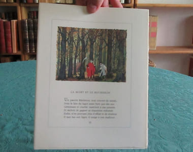 Fables de Jean de La Fontaine. 3 volumes illustré par Lemarié.