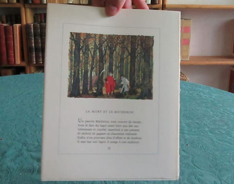 Fables de Jean de La Fontaine. 3 volumes illustré par Lemarié.. LA FONTAINE Jean de