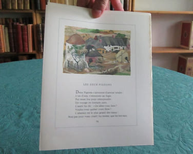 Fables de Jean de La Fontaine. 3 volumes illustré par Lemarié.