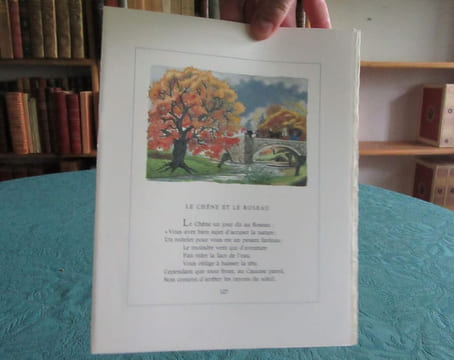 Fables de Jean de La Fontaine. 3 volumes illustré par Lemarié.. LA FONTAINE Jean de