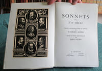 Sonnets du XVI ème siècle